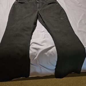 Lee Women's Black Boot Cut Jeans 16 Short